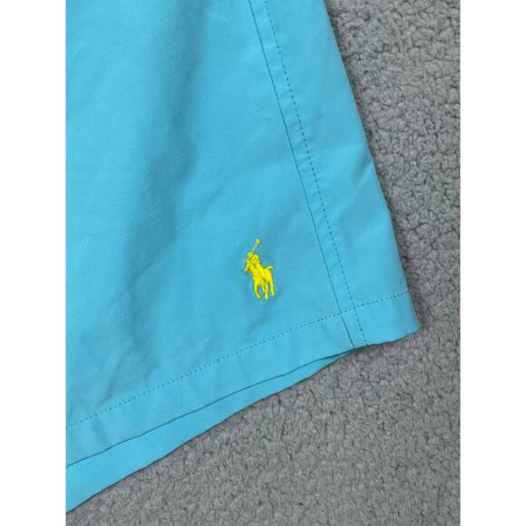 Polo Ralph Lauren Mens Size 4XB Blue Swim Trunks - Picture 11 of 13